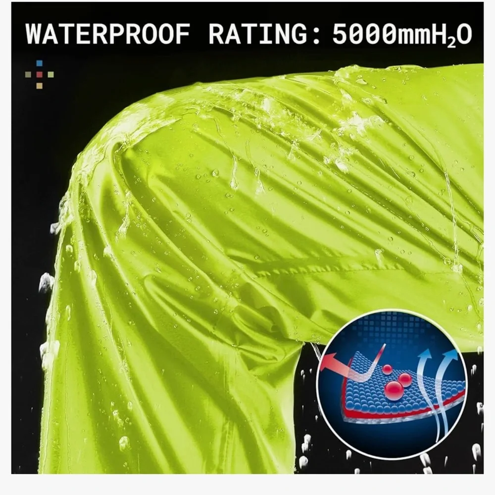 NWT Brand: AXESQUIN Rain Pants Men - Picture 4 of 5